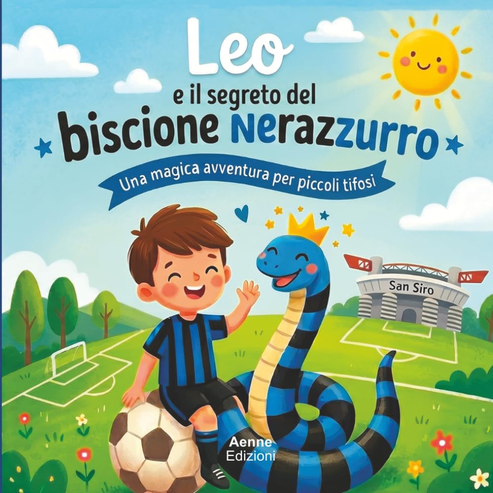 Leo e il segreto del biscione nerazzurro: Una magica avventura per piccoli tifosi
