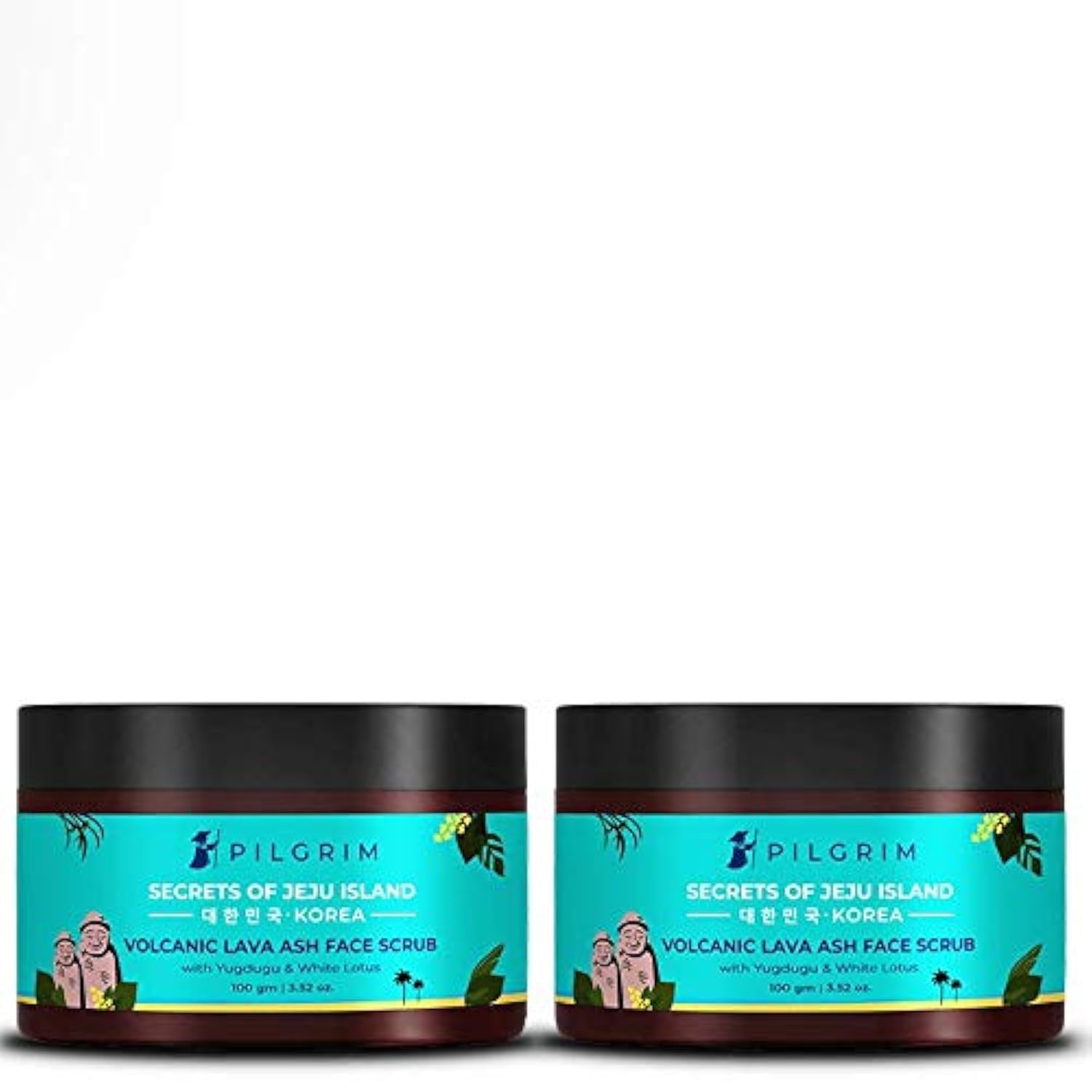 Pilgrim Face Scrub for De-Tan (Pack of 2)