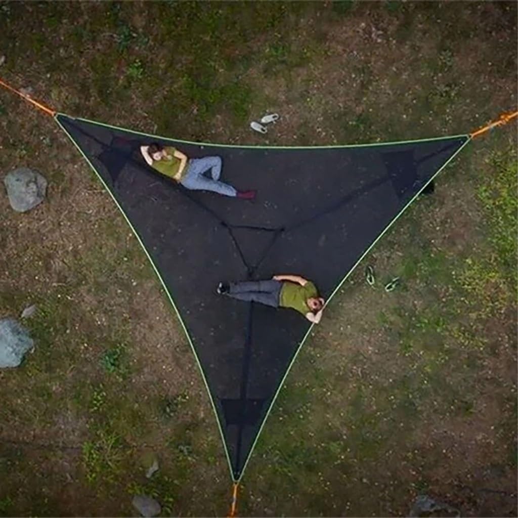 Amaca, sedia per tenda da campeggio all'aperto, se Portable Outdoor Survival Hammock Ideal for Camping Hiking(Red)