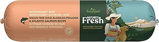 FreshPet Fresh Dog Food, Fresh Grain Free Wild Alaskan Pollock & Atlantic Salmon Recipe, 2 lb.