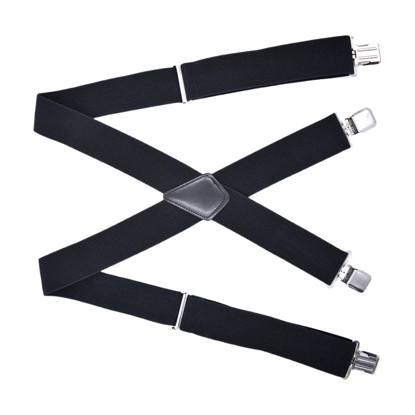 Casual Men Suspenders Elastic Straps Comfortable Trousers Suspender Adults Black|Clothing Shoes & Accessories | Suspenders Braces|1 Suspender-image-31
