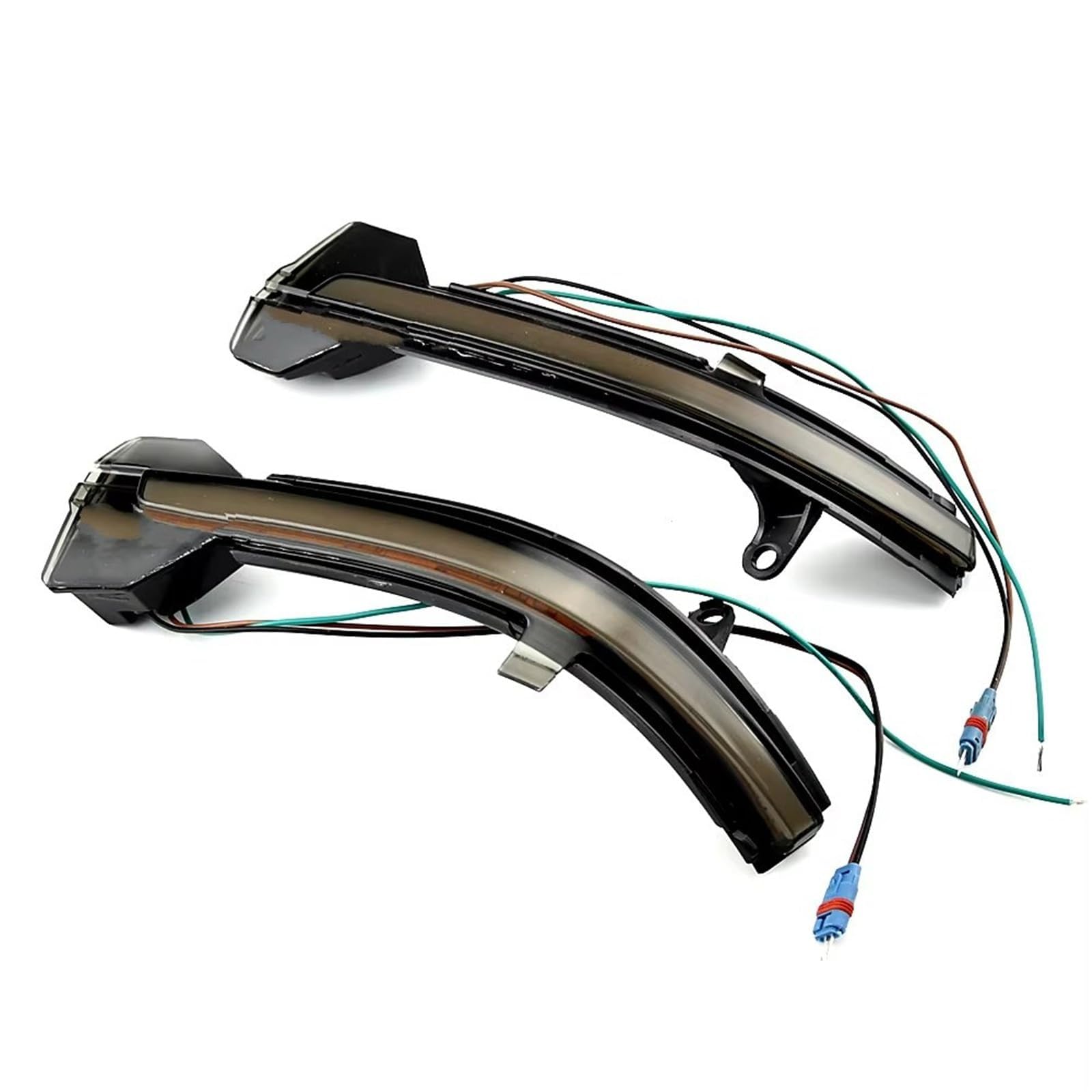 Auto Rückspiegel Blinker,für BMW 5 6 7 Series F10 F11 F07 F06 F12 F13 F01 F02,Auto Blinker Licht Seite Spiegel Blinker Links Rechts Zubehör,B-Yellow