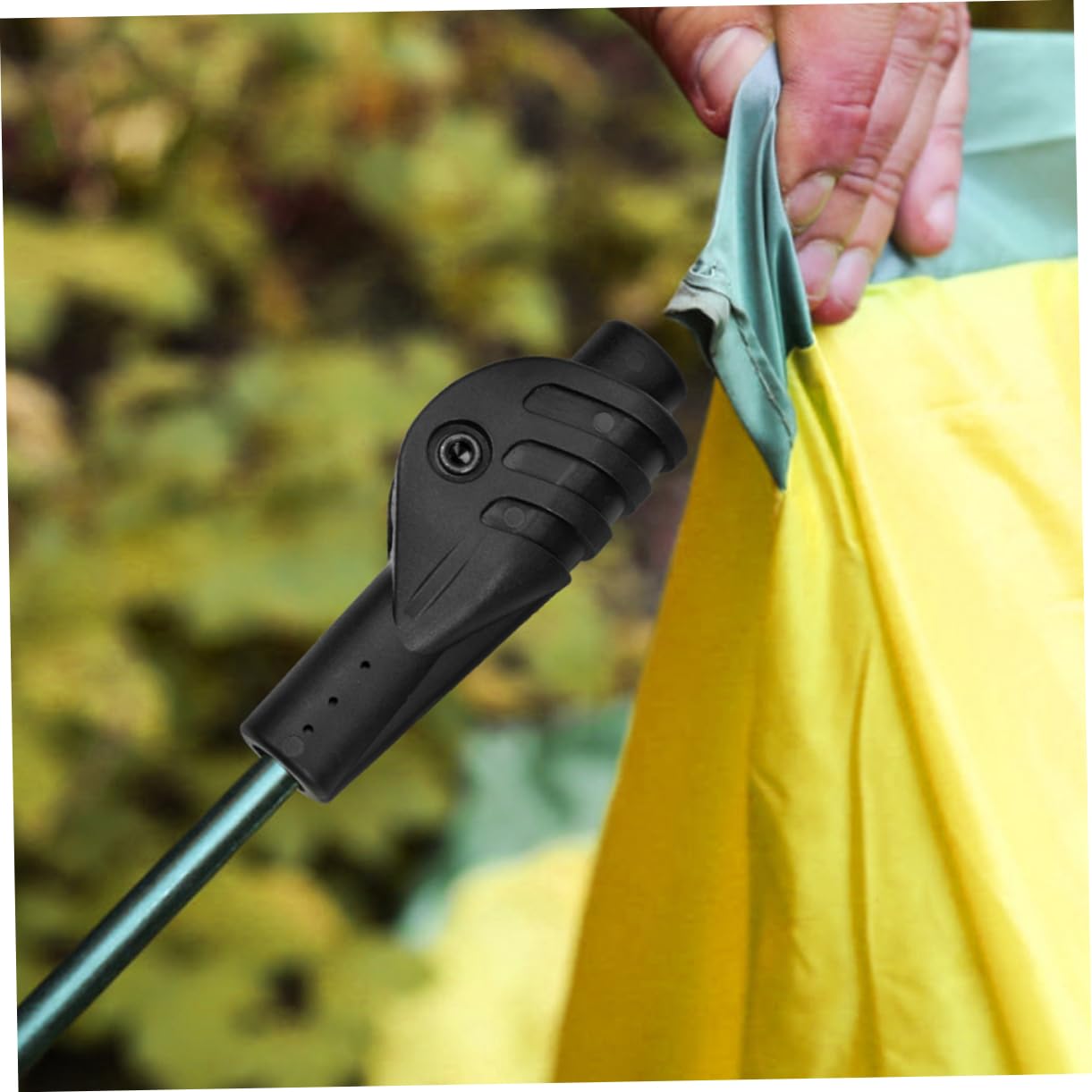 balacoo 4pcs Support Rod Adapter Accessories Tent Accessories Tent Supplies Repair kit fold Camping Supplies Folding Joint for Tent Components Tents Replacement Parts, 8.00X3.00X2.50CM, Black