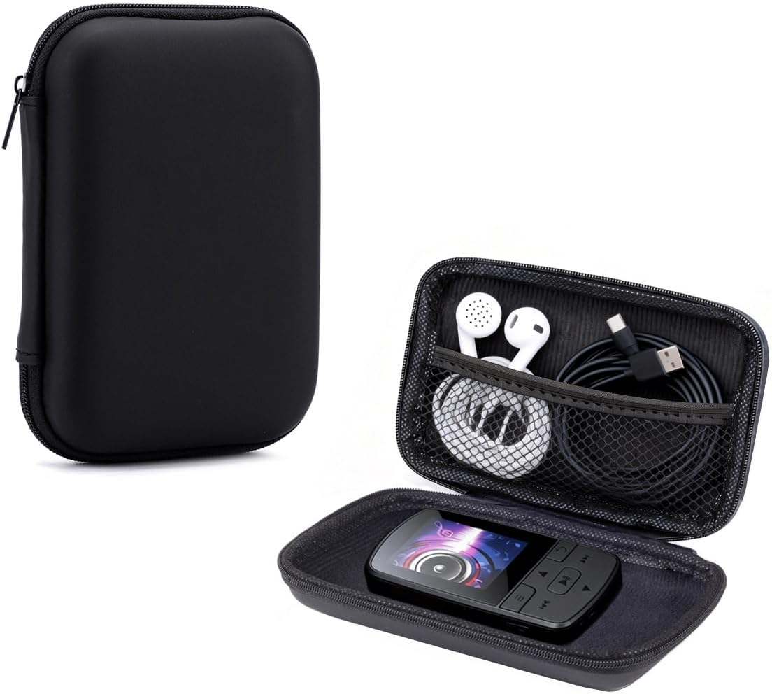 Carrying Case Compatible with Yoton YM03 Case Shockproof Lightweight Durable EVA Hard Shell Protective Cover Compatible with RUIZU X52 MP3 Music Player