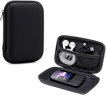 Carrying Case Compatible with Yoton YM03 Case Shockproof Lightweight Durable EVA Hard Shell Protective Cover Compatible with RUIZU X52 MP3 Music Player