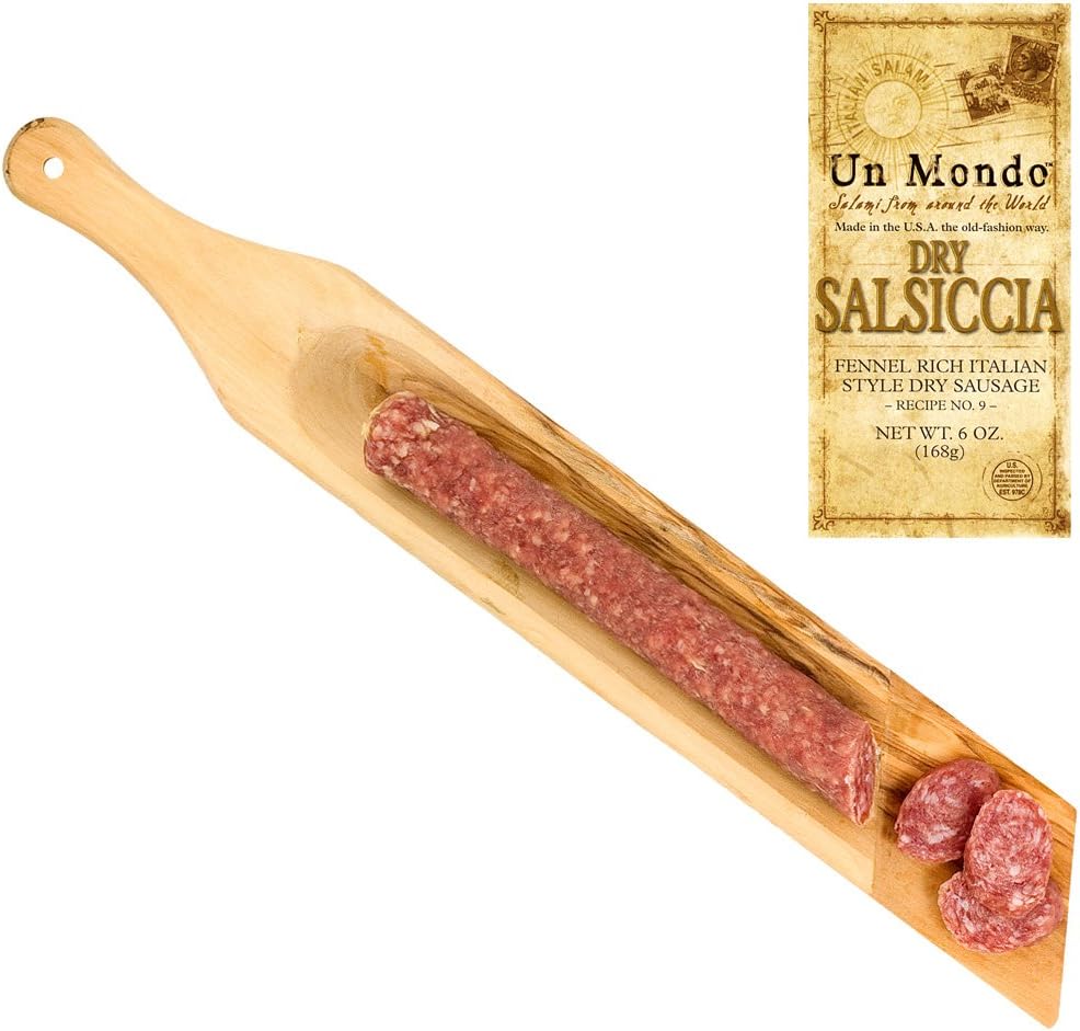 Un Mondo Dry Salsiccia Italian Fennel Salame - 6 oz