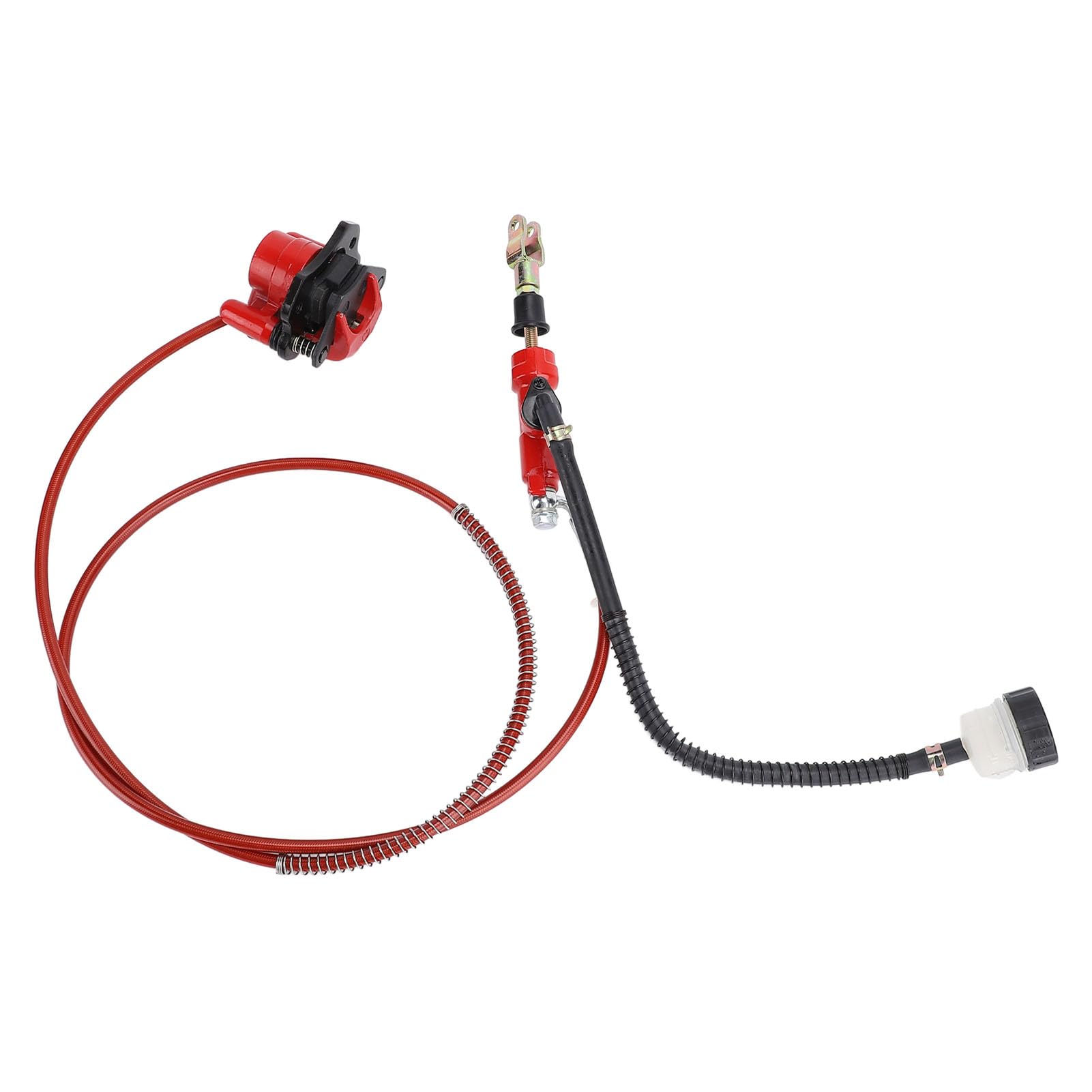 Generic Zestaw Zacisków Tylnego Hydraulicznego Hamulca tarczowego. Skuteczna, Bezpieczna Wymiana Quada. Elastyczny PVC do Quada, Pasujący do Minibike'a