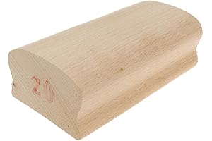 Dasunny Wood 20# Radius Sanding Block for Precision Guitar and Bass Fret Leveling