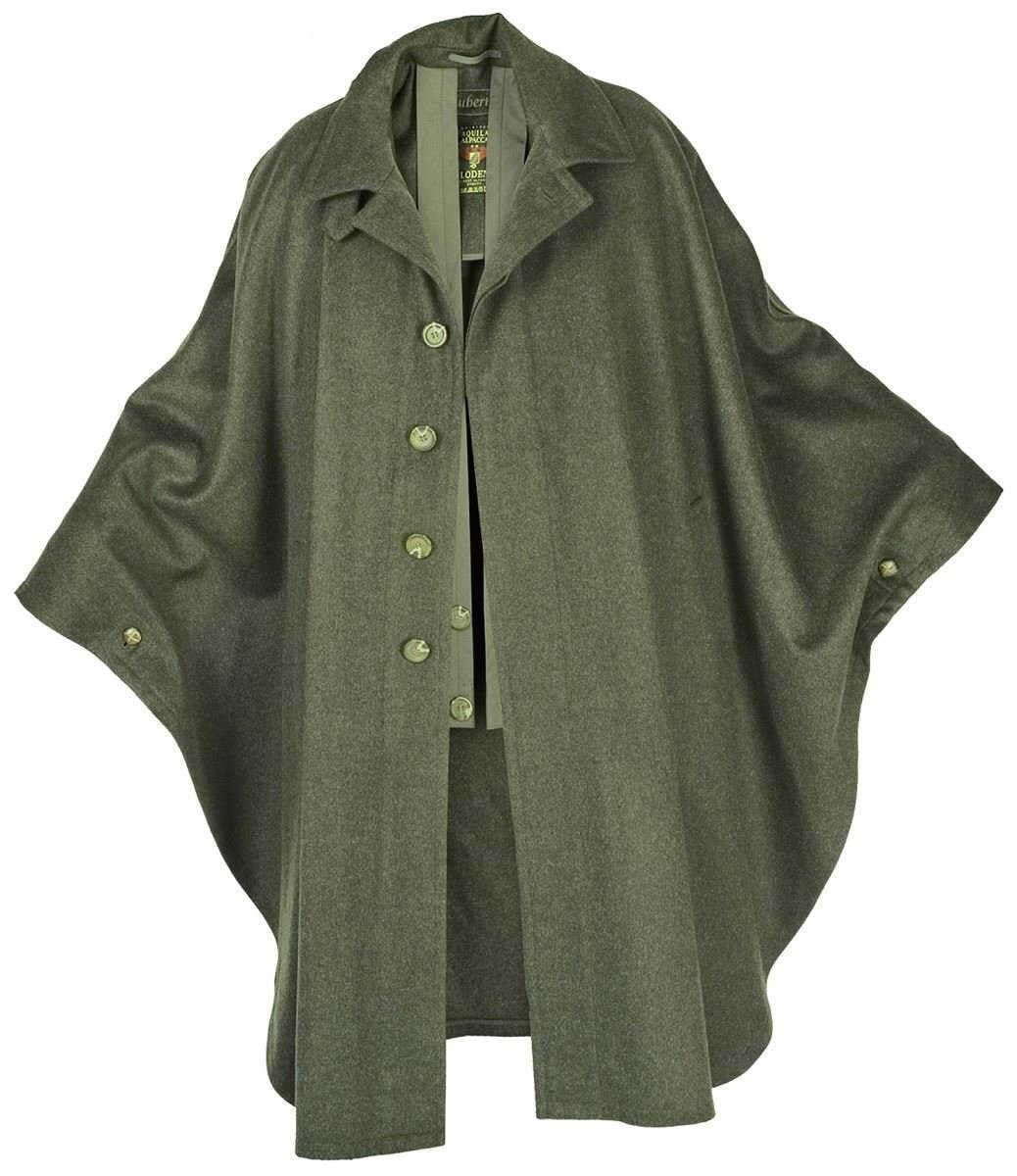 Cape de chasse en loden Hubertus protection pluie silencieuse vert - 5
