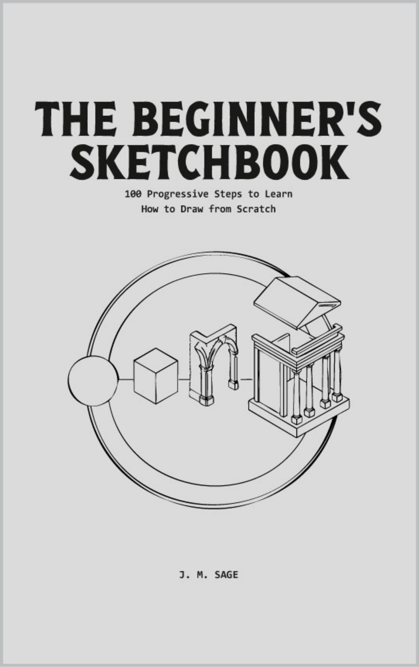 The Beginner's Sketchbook carnet de dessin anglais pour vos moments de détente
