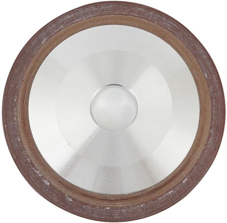 Resin Bond Grinding Disc 5 and 6 Inch Diameter for Carbide Milling Cutter and Lathe Tools Featuring Reliable Material Removal and Polishing (150x25mm 150#)