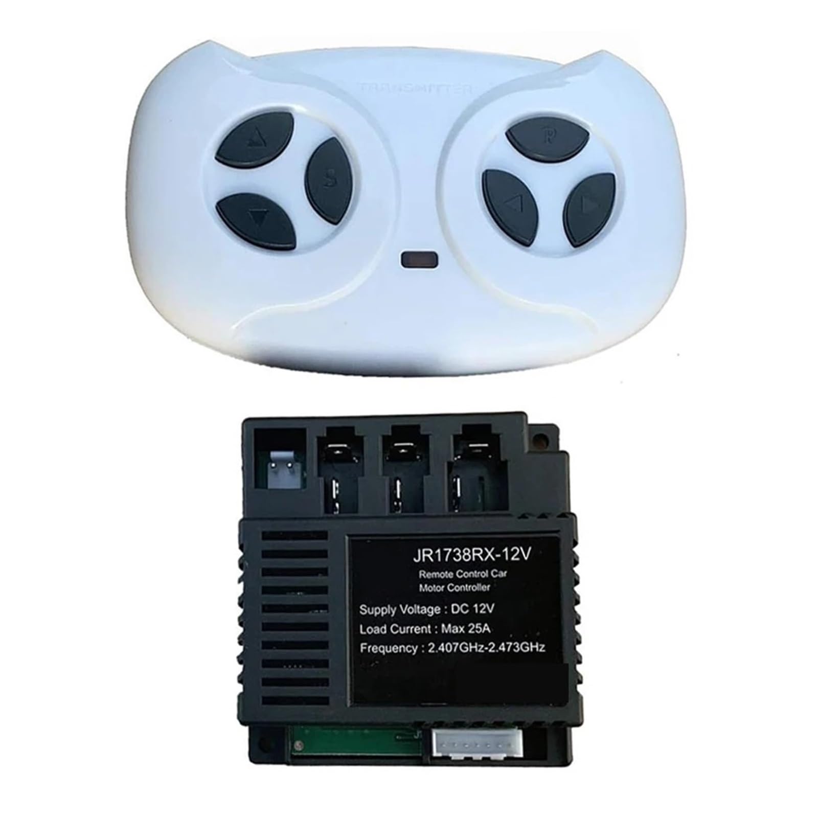 Receptor de 12V y control 2.4G para caja de juguetes remotos y coche eléctrico 2