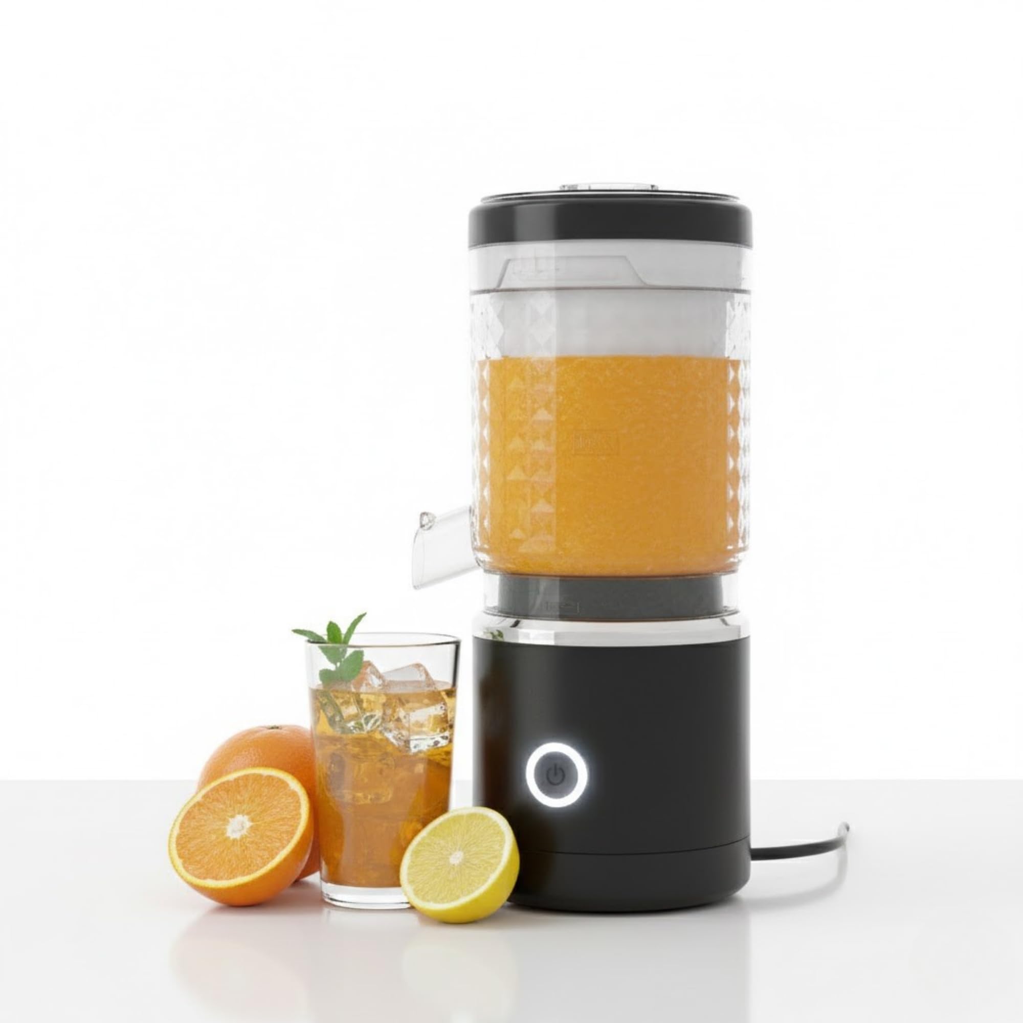 𝓓rumstone (𝟑 𝐘𝐄𝐀𝐑 𝐖𝐀𝐑𝐑𝐀𝐍𝐓𝐘) Electric Citrus Juicer with Dispensing Spout, Portable Juice Maker for Orange, Lemon & Fruit Drinks, One-Touch Operation for Home & Kitchen-image-46