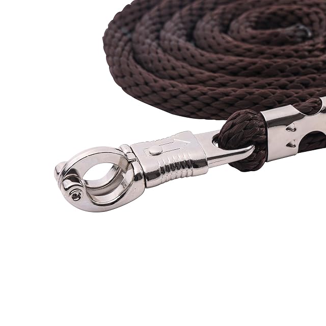 Foto 2 de 5 de Merauno® Cuerda de Guía para Caballo, Amarre en Diferentes Diseños Elegantes, Atado para Poni, Burro