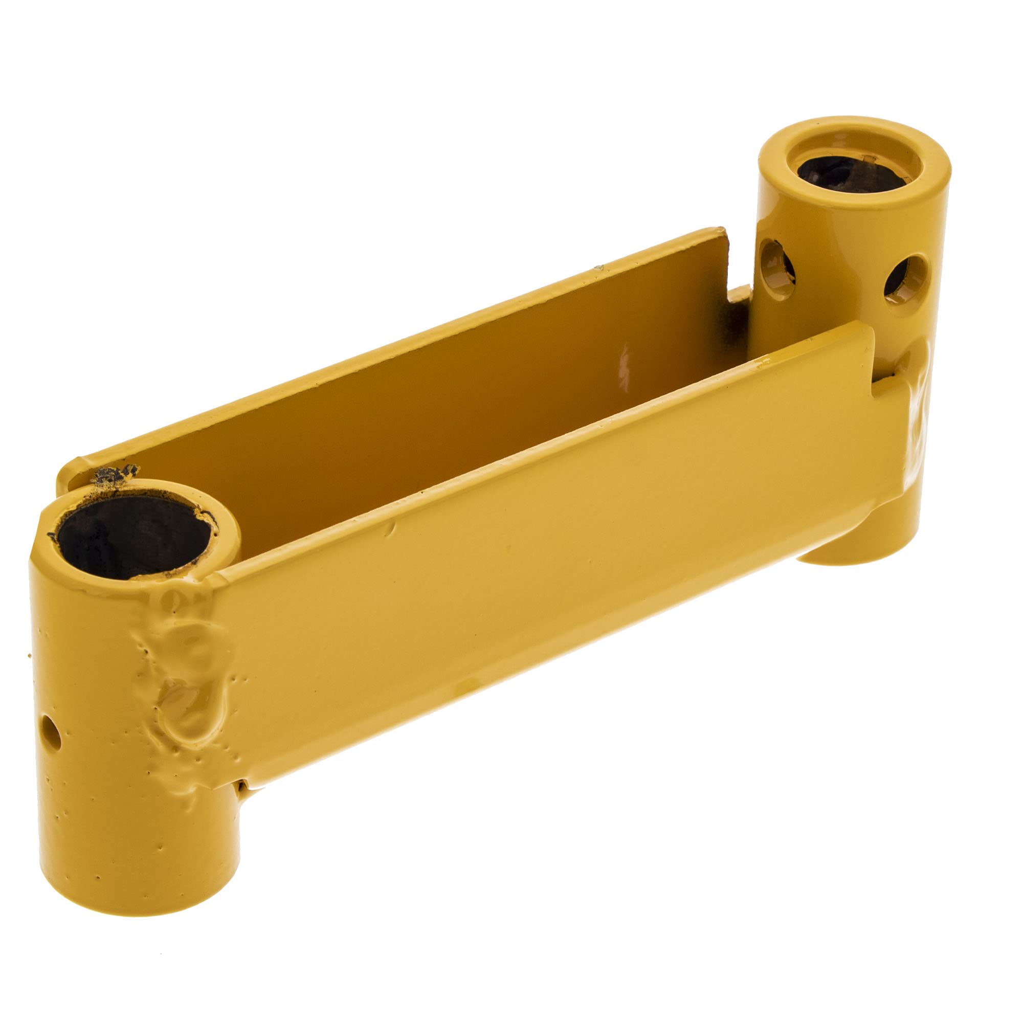 MTD Lawn Mower Gold Metal Caster - Rigid Type, Plate Mount (Part #711-3312)