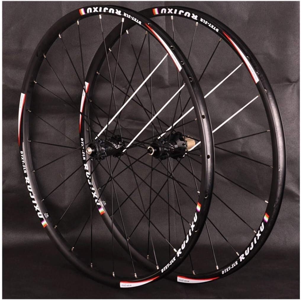 Roues 700C avec moyeux carbone et roulements scellés 2 AV / 4 AR pour vélo de route