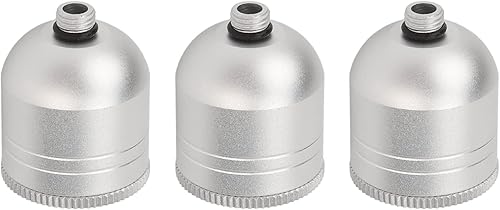 Miniatura 2 de 3 piezas de accesorios de inyección de oxígeno facial, taza de aerógrafo de aerosol facial, taza de metal reemplazable portátil pulverizador de