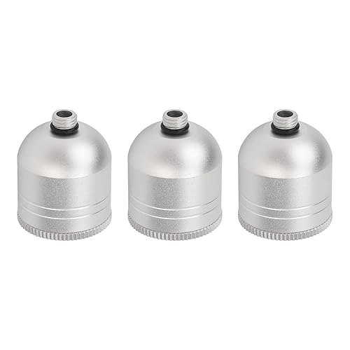 Miniatura 2 de 3pcs accesorios de inyección de oxígeno facial Copa de metal, vaso rociador de oxígeno, rociador de oxígeno portátil reemplazable Accesorios Pot