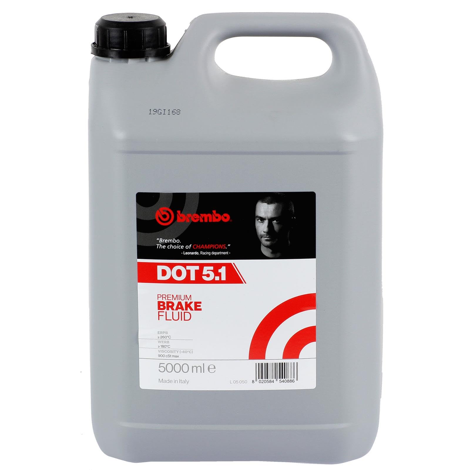 BREMBO Líquido de frenos 5Liter 5,35KG
