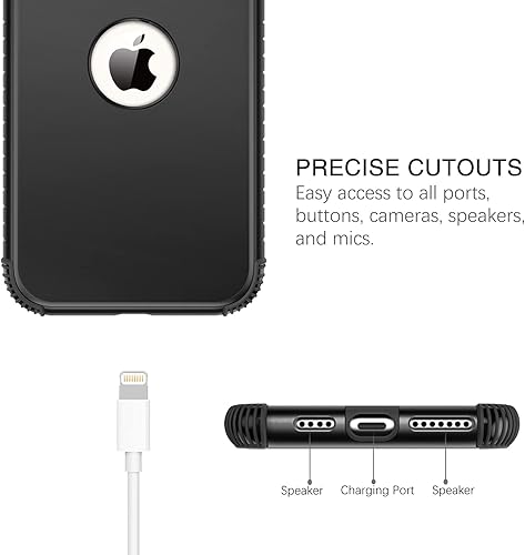 Miniatura 8 de BENTOBEN Fundas para iPhone 11 Pro Max, 2 en 1, resistentes y resistentes, híbridas a prueba de golpes, policarbonato duro, TPU suave,