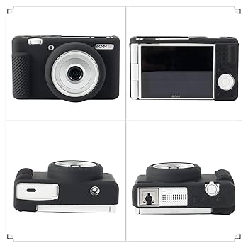 【SONY デジタルカメラ ZV-1F 】本体/ケース2色 SONY VLOGCAM ZV-1F/ZV-1 II デジタルカメラ ケース カバー