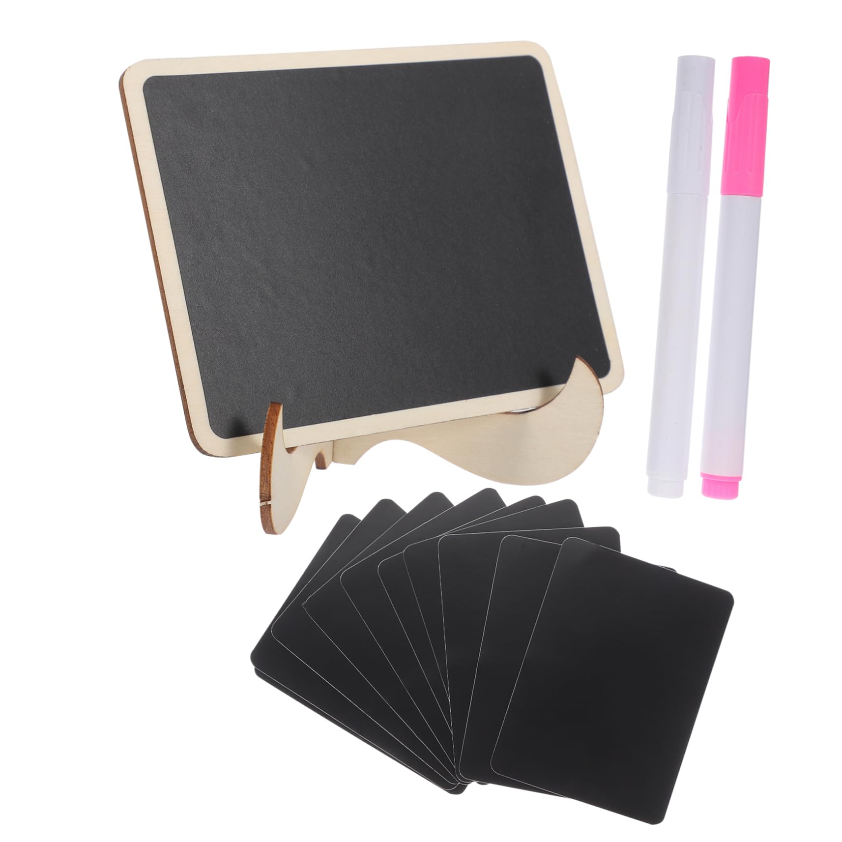 NUOBESTY 3sätze Mini Kreidetafel Mit Standfuß Kleine Beschriftungstafeln Für Hochzeiten Buffets Und Geschäfte Wiederverwendbare Abwischbare Mini- Für Kreative Deko Und -nachrichten