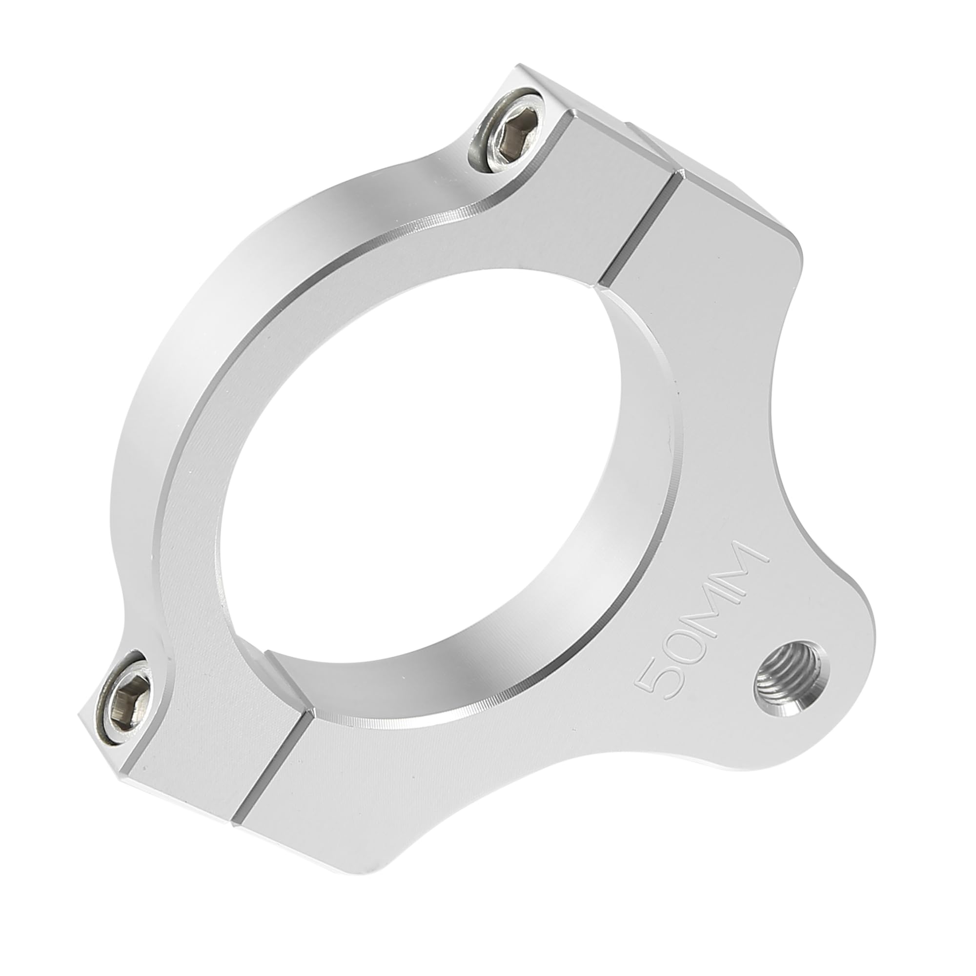 Motoforti Universal CNC Gabelhalterung Lenkungsdämpfer Befestigungsschelle 50mm
