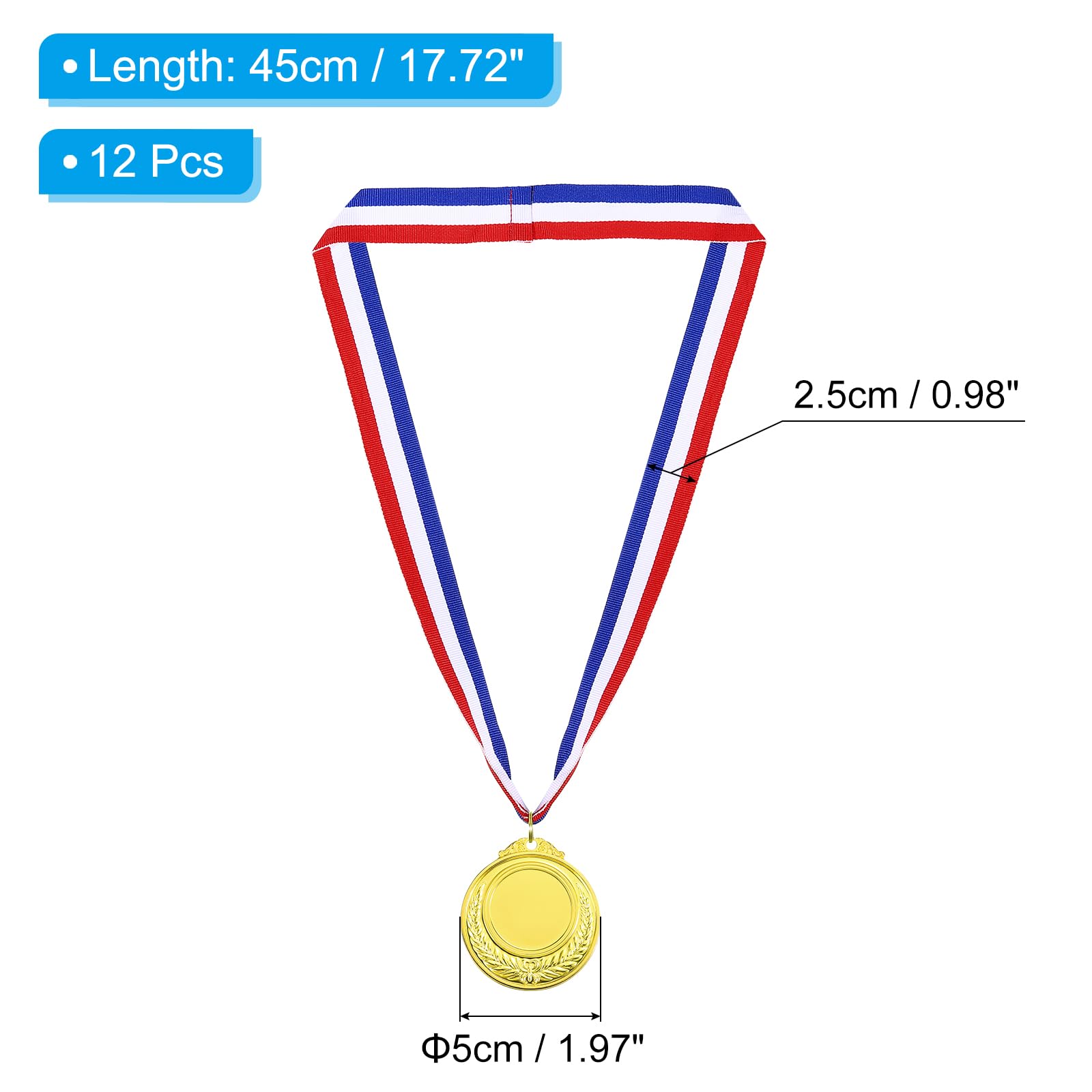PATIKIL Gold Award Medals - Image 2