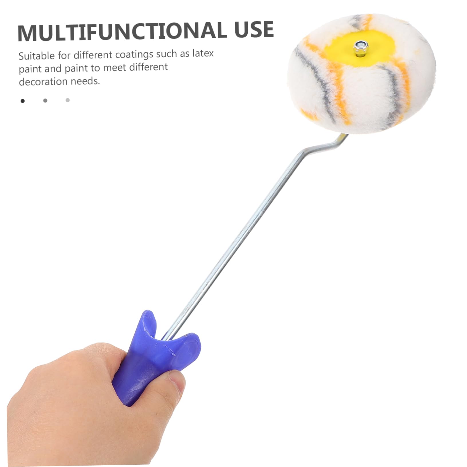 DOITOOL 5 Stück Walzenbürste Hausanstrichzubehör Rollenpinsel Naht Wandmalerei Pinsel Zubehör für Wandmalerei Walzenfarbe Lackwalzen Malerbedarf für Maler Baumwollfaden