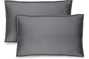 Bare Home Standard Pillow Shams Set of 2