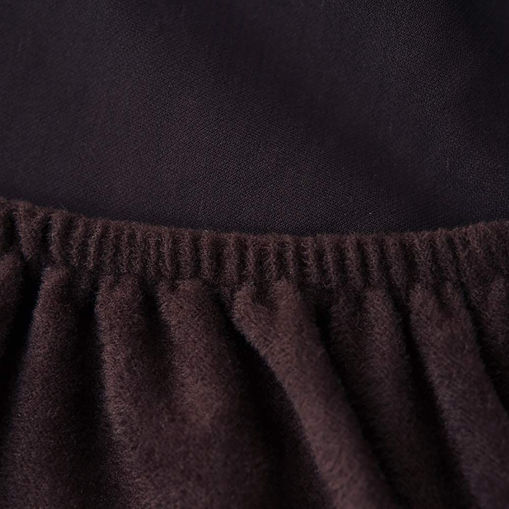 Felpa Cubiertas De Sofá para 1 2 3 4 Cubierta De Sofá,Completo Elásticoidad Couch Protector con Correas,Polvo-Prueba Elástico Soft Couch Cover para Perros Niños-
