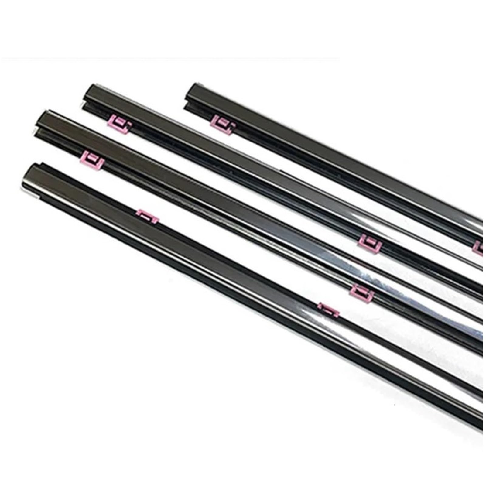 Nhabxgds One Color Fit For Accord 8Th 2008-2012 Year Oe No. 67111 Ta0-A00zz 4Pcs Car Weatherstrip Window Moulding Trim Seal Belt