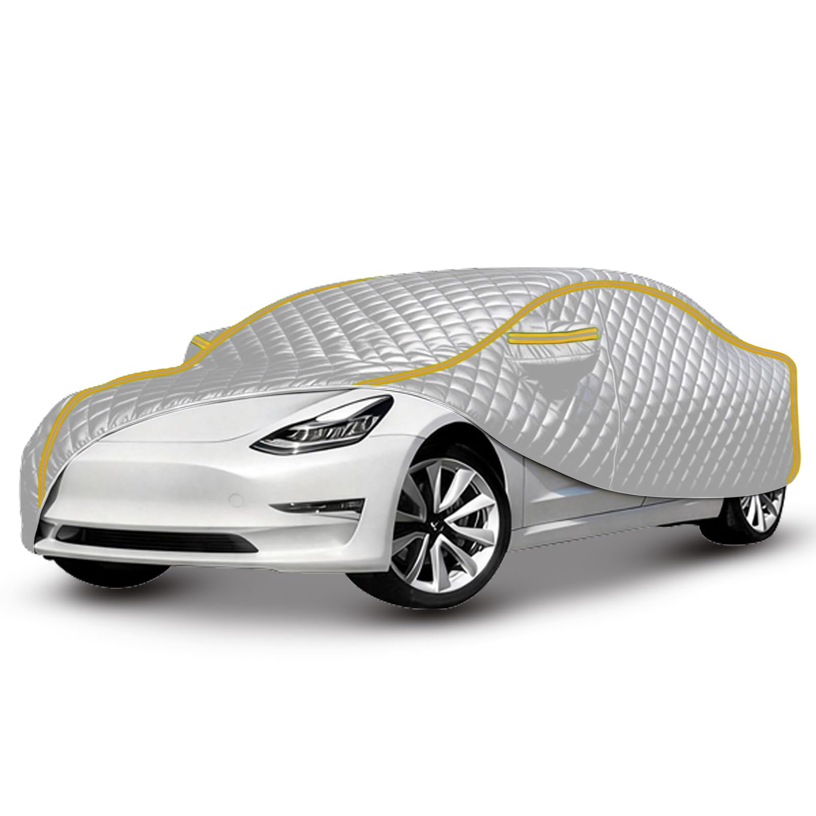Telo Copriauto Antigrandine per Kia Sportage (2023-2026), Versione Extra‑Spessa 5 Strati, Protezione Totale da Grandine, Neve, UV e Graffi, con Cerniera e Cinghie Antivento Bn5