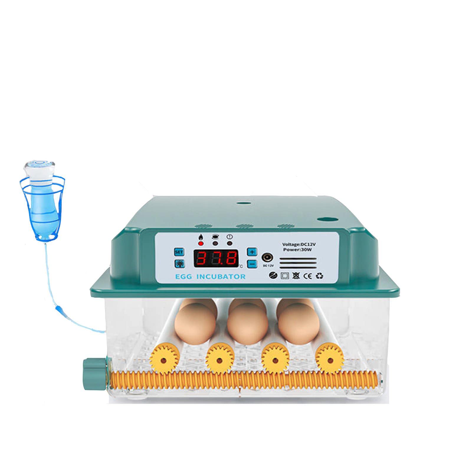Incubadora de Huevos, incubadoras de Huevos para incubar Huevos, Control automático de Temperatura, incubadora de Huevos de codorniz, monitoreo de Humedad