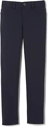 French Toast Girls' Stretch Skinny 5 Pocket Knit Pant