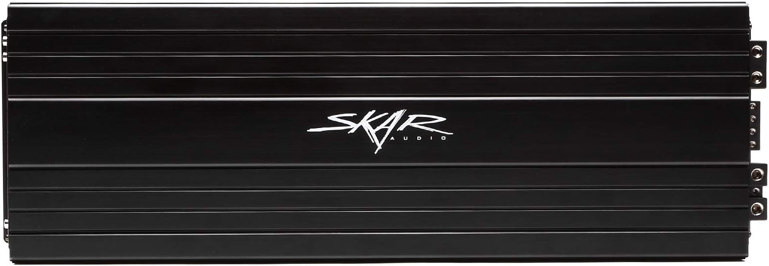 Skar AudioSKv2-4500.1D Monoblock Class D MOSFET Competition Grade Subwoofer Amplifier, 7400W Max Power