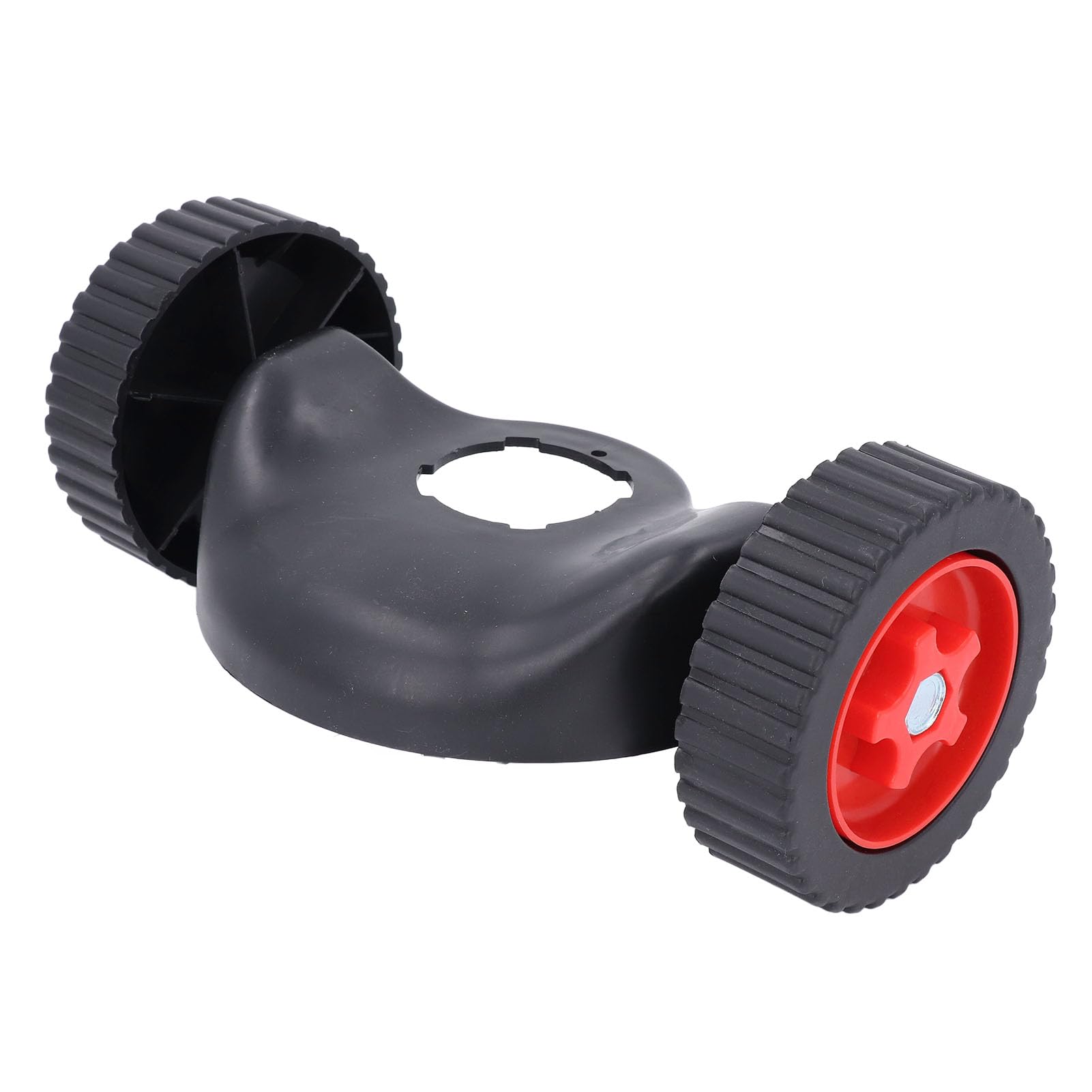 Trimmer Support Wheel, Portable Lawn Mower Auxiliary Wheel, Support Wheels Auxiliary Wheel for Weed Trimmer, Easy to Install Grass Cutter Support Wheel with Guard for Weed
