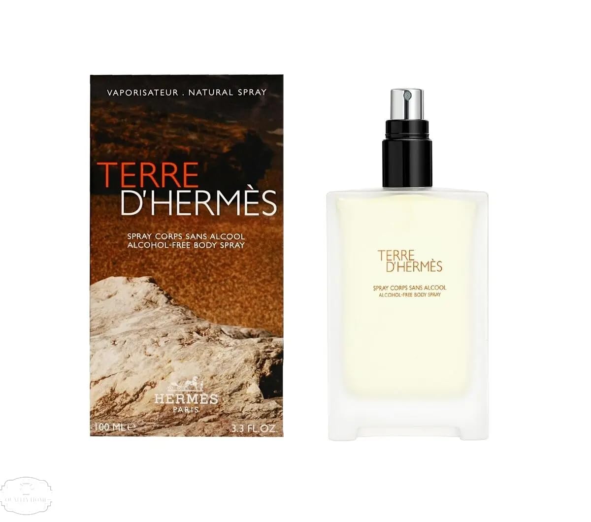 Amazon.com: Terre D'Hermes by Hermes for Men 3.3 oz Alcohol-Free