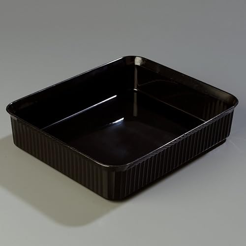 Miniatura 8 de Carlisle Tacho de Deliware, 10Lb., 1212" L x 1014" W, rectangular, resistente al impacto, apto para lavaplatos, Polipropileno, Negro, 811203