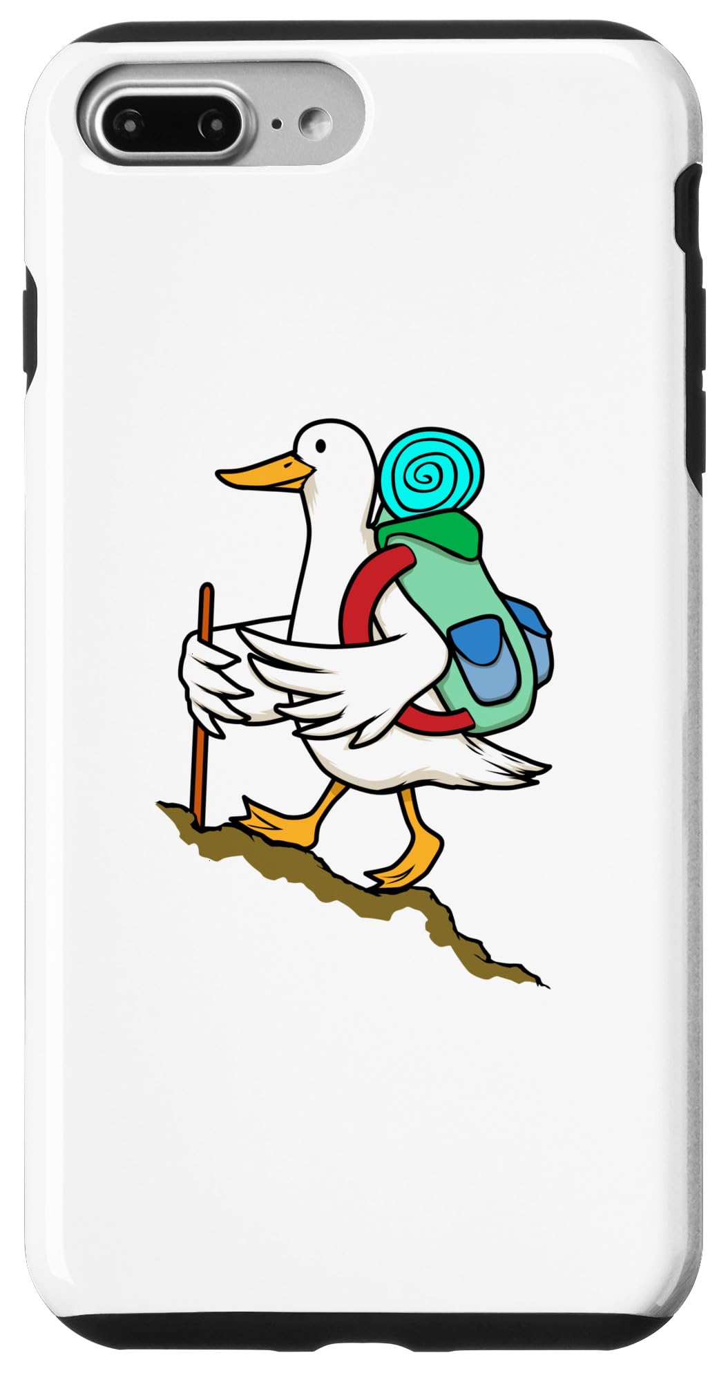 iPhone 7 Plus/8 Plus Duck Hiking Mountains Hobby Hiker Case