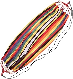 VANZACK Rede De Balanço Ao Ar Livre Rede De Mochila Interna Rede De Balanço De Lona Para-Quedas Rede Interna Rede Dupla Rede De Caminhada Rede De Viagem Ao Ar Livre Para-Quedas Luz De