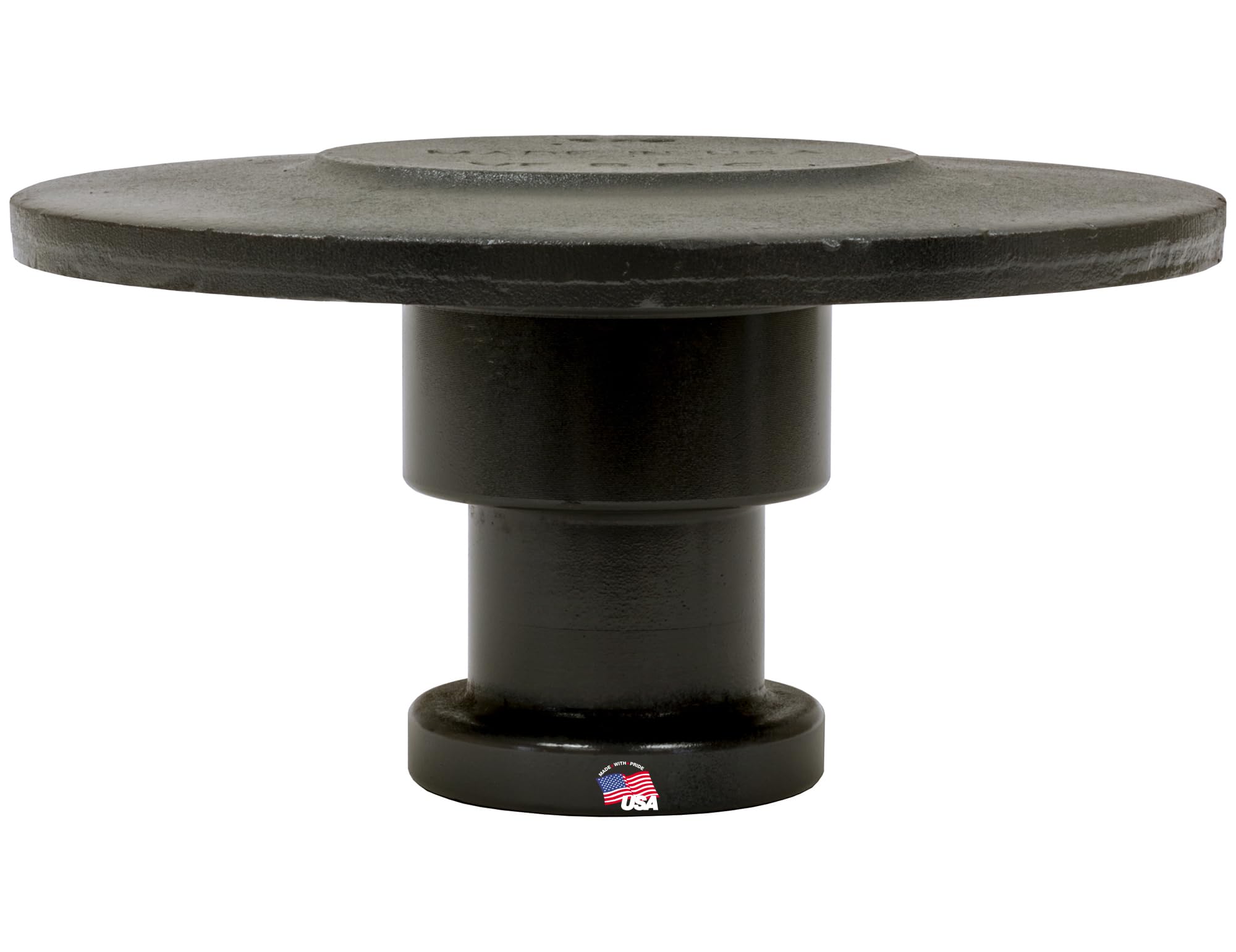Buyers Products KP20038 Forged Trailer King Pin, 2-Inch, 0.38-Inch Bolster Plate Thickness, Weldable, Provide Strength and Reliabilty to Your Fifth Wheel, 5th Wheel Accessories