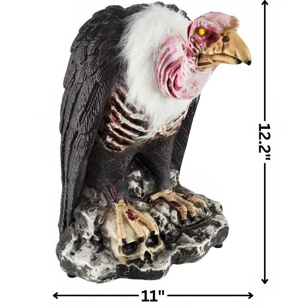 ビリヤードキューVULTURE Terrifying Multicolor Animatronic Light-Up Zombie Vulture