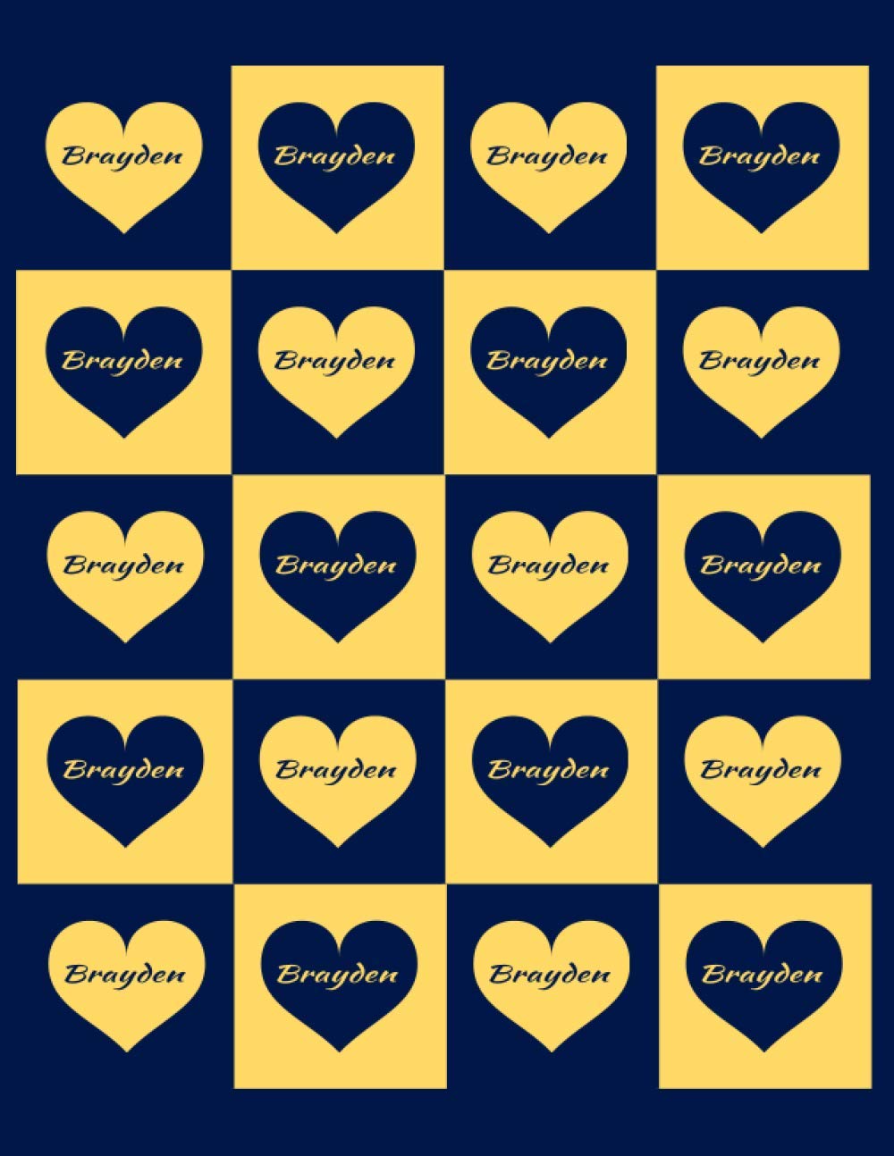 BRAYDEN: Beautiful Brayden Present - Perfect Personalized Brayden Gift (Brayden Notebook / Brayden Journal)