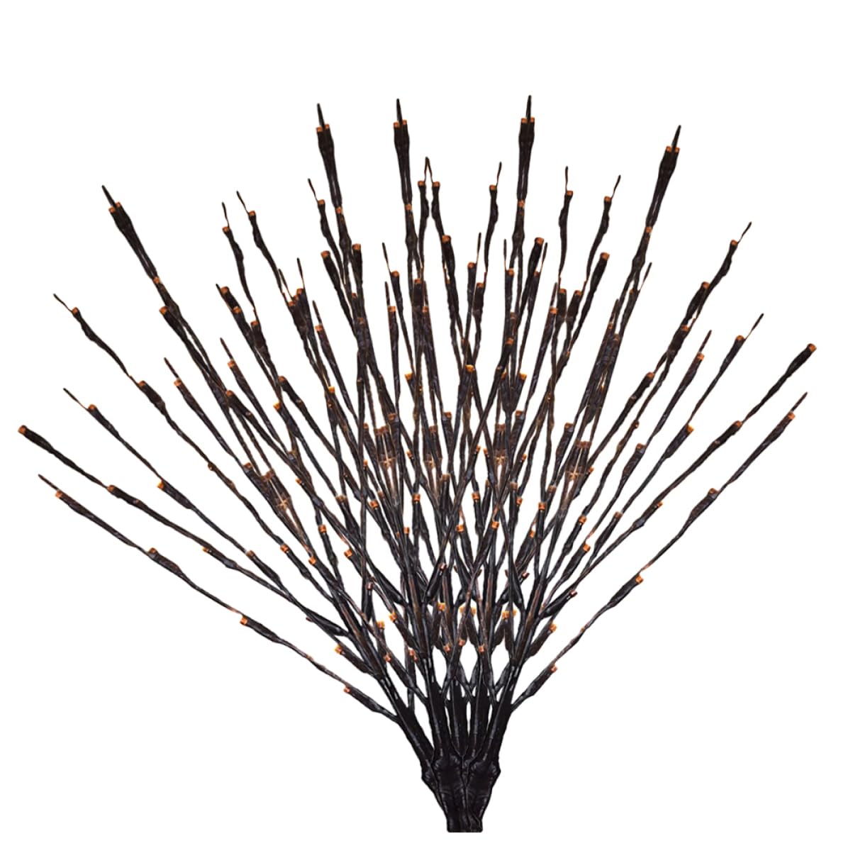Warmhm Lighted Branches LED Tree Lamp, 20-Bead Plastic Branch Light, 4.5v Warm Light for Christmas and Weddings, Lightweight Decorative Home Accent