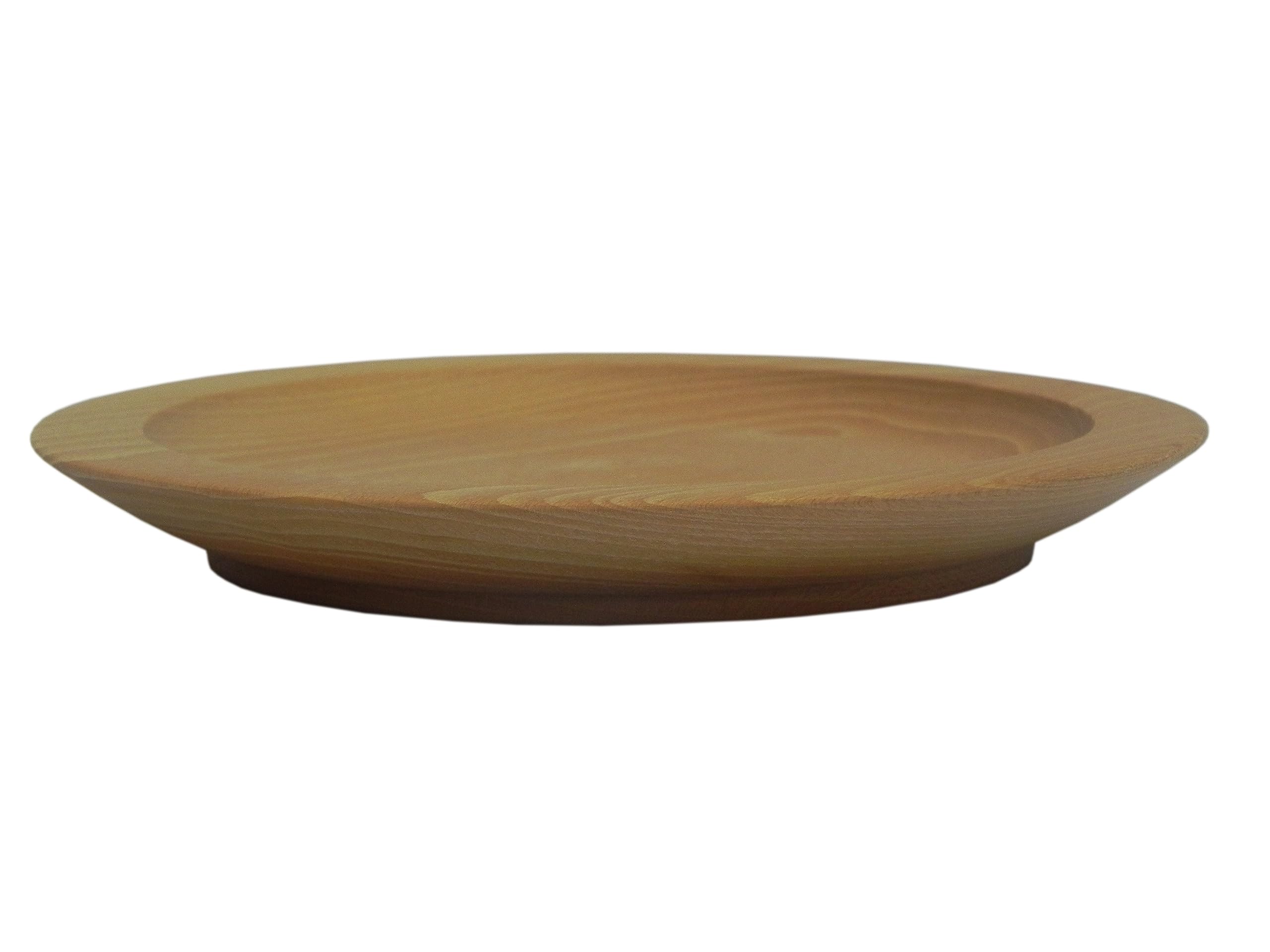 Wooden World - Un set di piatti decorativi in ​​legno per servire cibi e antipasti - 25 cm & 30 cm