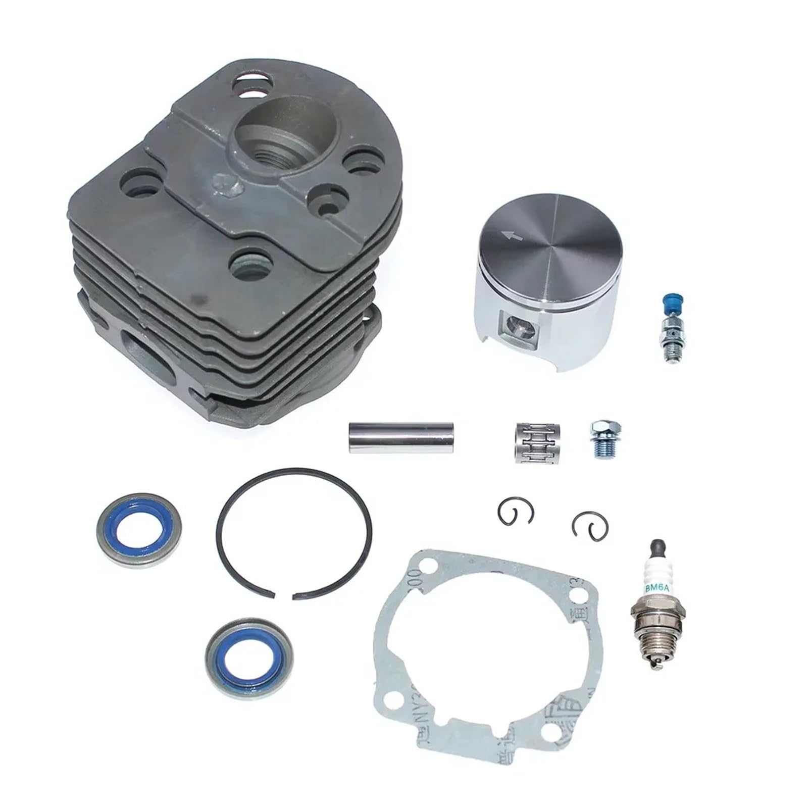 Dingmao Kit de pistón cilíndrico Compatible con motosierra Hus 55 55 Rancher 51 503609104