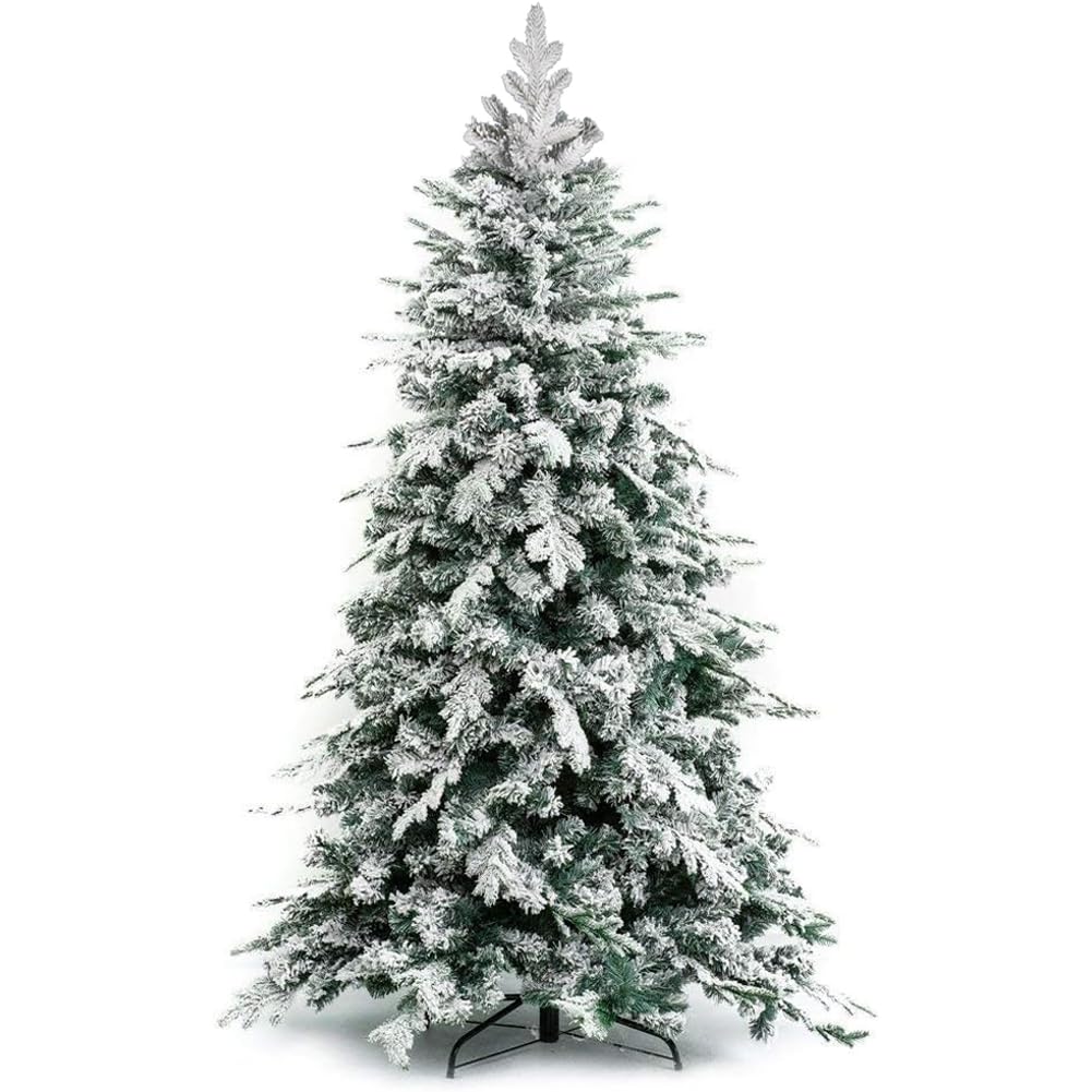 WEECO Set di decorazioni natalizie con 3 alberi di Natale in legno con illuminazione a LED, decorazione natalizia per esterni e interni, decorazione natalizia XLL fatta a mano con altezze di 113