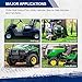 MaxAuto 20x10.00-8 Lawn Mower Tires, 20x10-8 Tractor Turf Tire, 20x10x8 NHS Tires, 4PR/Ply Tubeless, Set of 2