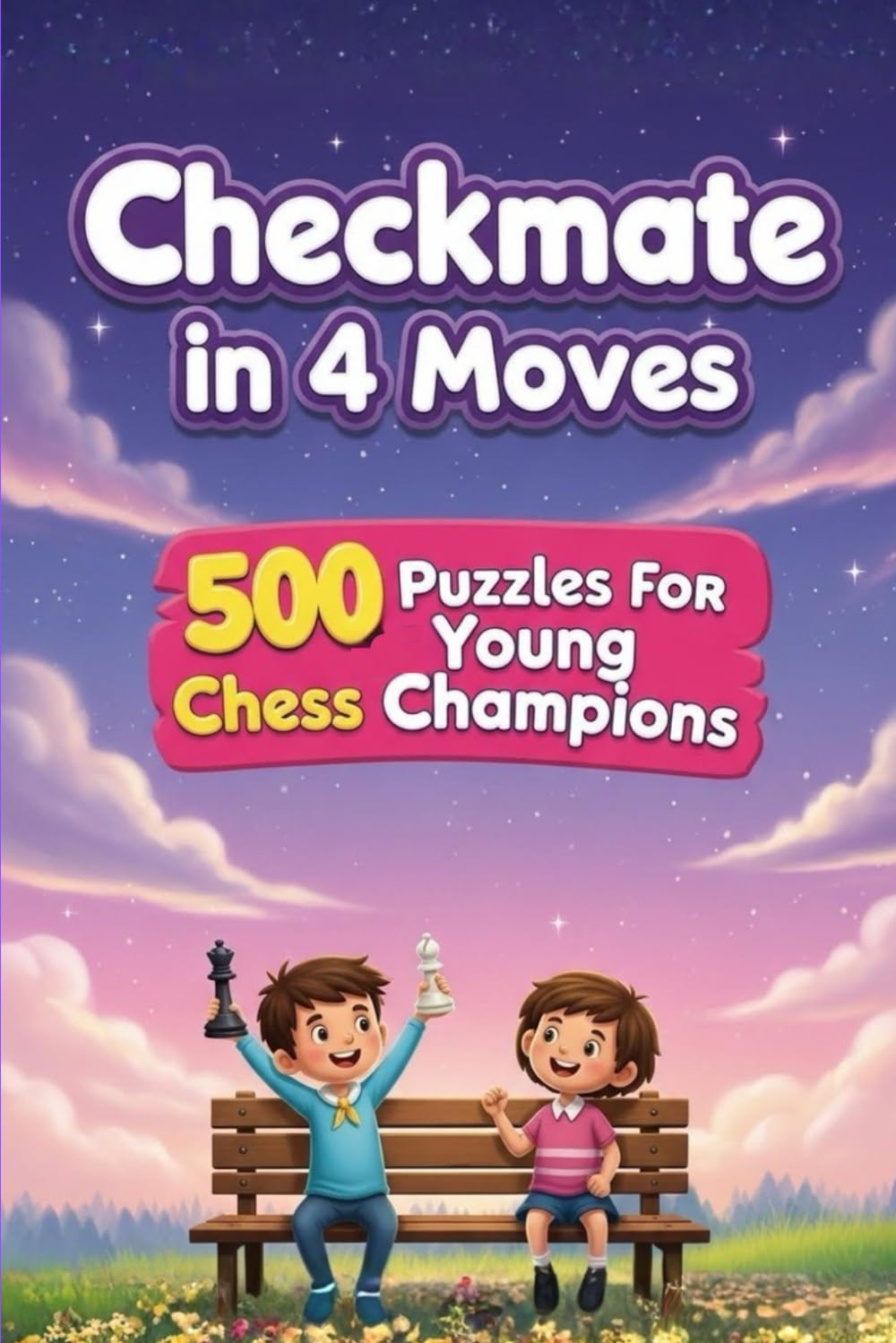 Mate in 4 Moves : A collection of 500 chess puzzles with solutions (Checkmate Series)
